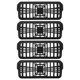 thumbnail image 1 of VERDANVERSE 4Ud Protectores De Salida De Aire Trasero Para Con Y Negro, 1 of 8