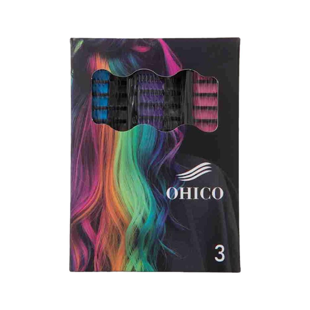 10 Colores Peine Tiza El Cabello Tinte Temporal Pelo Juego | Meses Sin