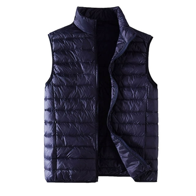 Gilet Confortable Décontracté Mode Couleur Unie Plus Velours Chaud
