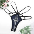 thumbnail image 4 of Anchor Open Type Women's Panties Crotch Opening G-strings Thongs Lingeries Underwear, 4 of 7