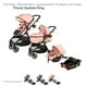 thumbnail image 2 of Carriola para Bebé convertible a Bambineto y Autoasiento Sistema De Viaje D'Bebé Travel System King Rosa, 2 of 7