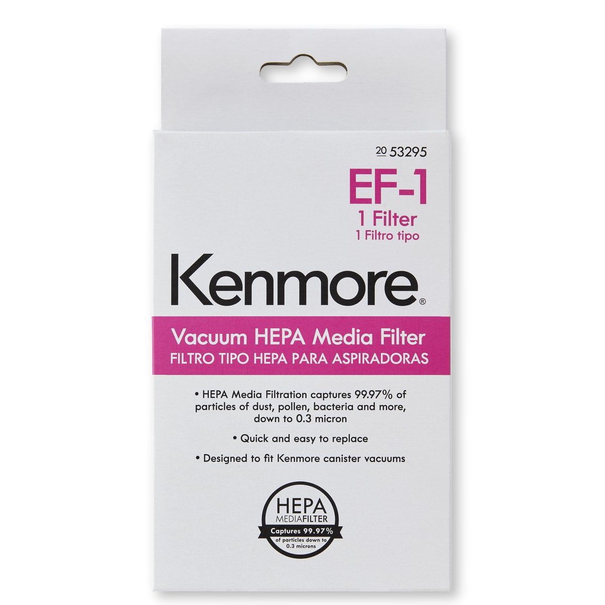 Details about   ZVac Replacement Kenmore EF9 HEPA Filter Compatible with Kenmore Part# AC38KD... 