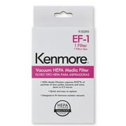 Kenmore 53295 EF-1 EF1 86889 20-86889 HEPA Media Vacuum Cleaner Exhaust Air Filter for Upright and Canister Vacuums