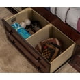 thumbnail image 3 of Hillsdale Furniture Schoolhouse 4.0 Charlie Captain's Twin Bed, 2 Storage Units, Brown, 3 of 6