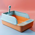 thumbnail image 1 of Cat Litter Box Semi-enclosed Cat Litter Box Anti-Splashing Cat Litter Box Anti Splash Easy To Clean Cat Litter Box, 1 of 7