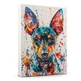 thumbnail image 3 of Miniature Pinscher Dog Poster Wall Art for Bedroom Living Room Funny Graffiti Dog Picture Cool Dog Decor Wall Art, 3 of 6