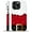 Christmas Santa Belt Mustache, variant on FKBRCL4U Compatible with iPhone 13/iPhone 14 Case, Glitter Merry Christmas Candy Cane Pattern for Girl Full Body Design Soft Silicone Drop Shock Scratch Protection for iPhone 13/iPhone 14