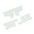 thumbnail image 2 of Car Interior Ceiling Light Bulb, Anti Dazzling Plug And Play Front Rear 4PCS Car Dome Map Light Panel  For Auto Modification, 2 of 8
