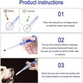 thumbnail image 4 of Dispensador de medicina para mascotas, jeringa de medicina para perro, 4 Uds., 4 of 5