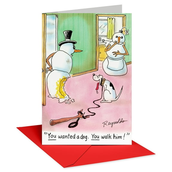 American Greetings Funny Christmas Card for Anyone (Hap-pee Holidays)