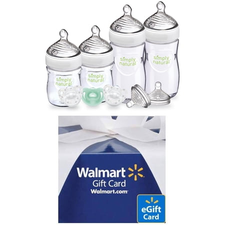 $5 Savings NUK Simply Natural Bottles Gift Set, Neutral