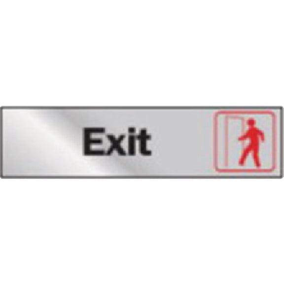 Hy-Ko Exit Sign 2x8 - Mylar, Multicolor - 2" x 8"