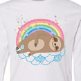 thumbnail image 4 of Inktastic Sloth Lover Cute Animal Long Sleeve Youth T-Shirt, 4 of 5