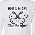 thumbnail image 4 of Inktastic Banjo Music Bluegrass Long Sleeve Youth T-Shirt, 4 of 5