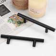 thumbnail image 3 of Empuñaduras de bar Probrico de Cabinet Pulls de 25,5 cm, color negro, paquete de 10, 3 of 7