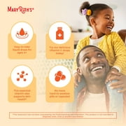 MaryRuths Vitamin C Liquid Drops USDA Organic Orange Vanilla Flavor Vegan Non-GMO Acerola Fruit Extract 4 fl oz