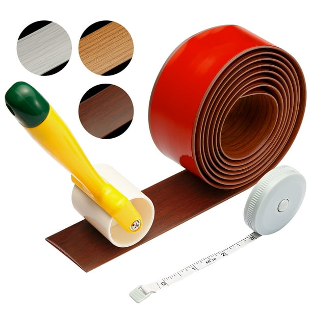 Hoomtree 6.56Ft Floor Transition Strip Self Adhesive,Rubber Floor