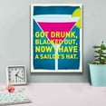 thumbnail image 4 of Epic Graffiti 'Got Drunk' by JJ Brando, Canvas Wall Art, 12"x16", 4 of 8
