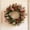 D, variant on Orangide Spring Wreath, Artificial Green Leaves and Flowers Wreath for Front Door, Indoor Outdoor Home Garden Party Decoration