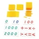 thumbnail image 4 of Juguetes para contar Montessori,Juguetes matemáticos Montessori Ayuda para la enseñanza de matemáticas,Matemáticas Cuentas Educativas Tempranas Laberinto Juguetes Regalos,Número de Amarillo, 4 of 8