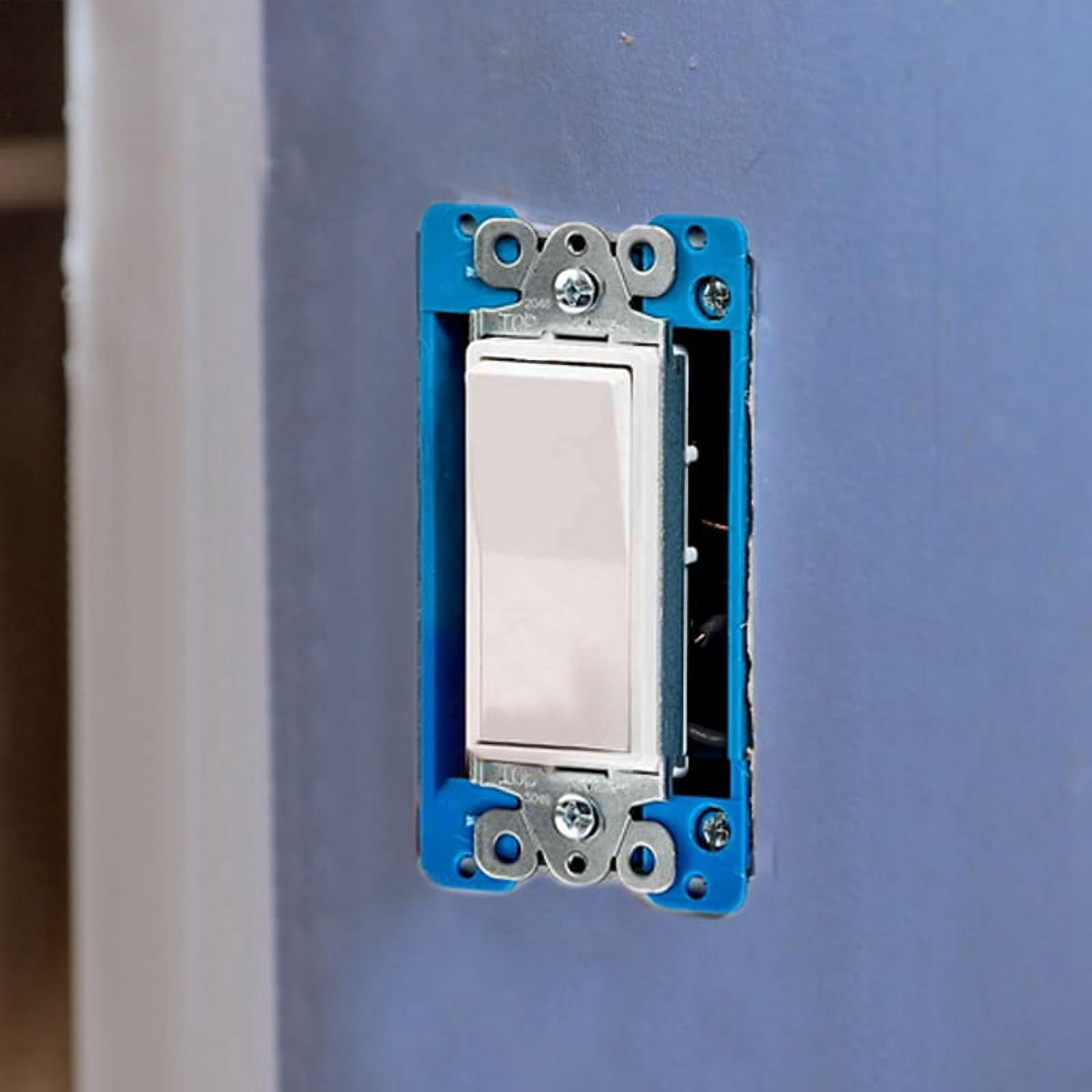 12Pcs Electrical Box Extender,1/2In Single Gang Receptacle Outlet Box Extenders Junction Box Extender for Electrical Box