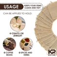 thumbnail image 3 of 24 Pcs Muslin Bags Natural Burlap Bags - Reusable Burlap Gift Bags With Drawstring Jewelry Burlap Sack Medium - Burlap And Lace Wedding Favor Bags For, 3 of 3