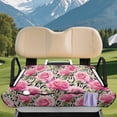 thumbnail image 3 of Uourmeti Golf Cart Seat Cover Non-Skid, Compatible with Golf Carts Sports, Golf Cart Seat Towel Cover Fit for EZGO TXT RXV Club Cars, Rose Animal Print, 3 of 8