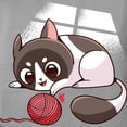 thumbnail image 3 of CafePress - Cute Kawaii Cat T Shirt - Womens Comfort Colors® Shirt, 3 of 4