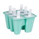 thumbnail image 3 of Matsuzay Moldes de silicona para paletas de grado alimenticio de 6 cavidades, molde para paletas de silicona para cocina DIY, fabricante de helados Cocina y Comedor Verde Matsuzay HA000007-01B, 3 of 6