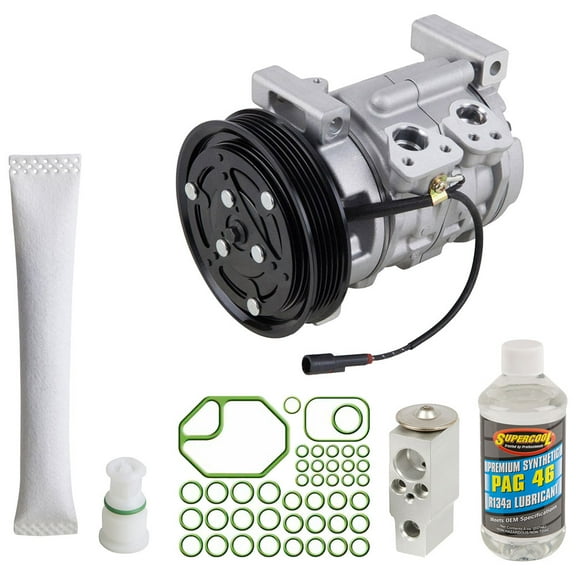 AC Compressor & A/C Kit For Chevy Tracker 2.0L 4-Cyl 1999 2000 2001 2002 2003 - BuyAutoParts