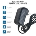 thumbnail image 4 of SupplySource AC/DC Adapter for Snap On Scanner Solus Edge EESC320 EESC-320, ETHOS Plus Scan Tool EESC319W EESC319 Diagnostic & Analysis System Power Supply Cord Wall Home Battery Charger PSU, 4 of 4