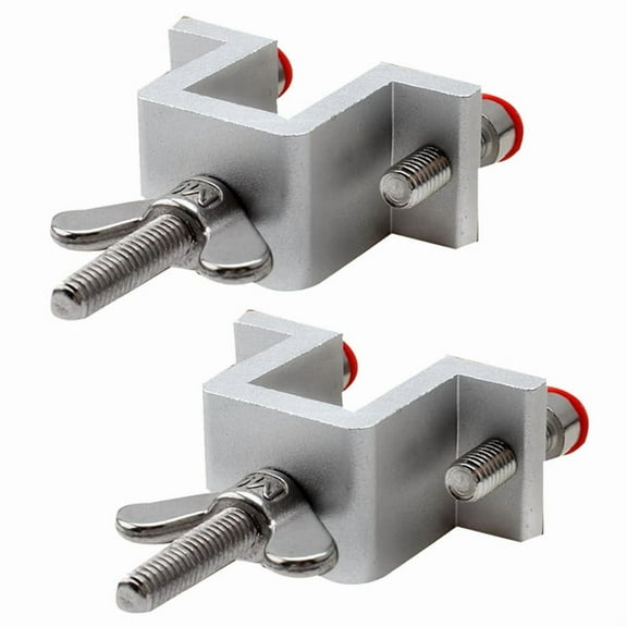 2X Portable Door Lock Dual Nut Adjustment, Thickened Body Hotel Door Locks for Travelers Security