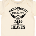 thumbnail image 4 of Inktastic Handpicked for Earth by My Titi in Heaven with Angel Wings Boys or Girls Baby Bodysuit, 4 of 5