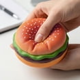 thumbnail image 6 of Slow Rising Squishies, Squeeze Toys, 4 in Diameter, Burger, Sensory Squeeze Toys, Dotted Top, 1 Pc, 6 of 6