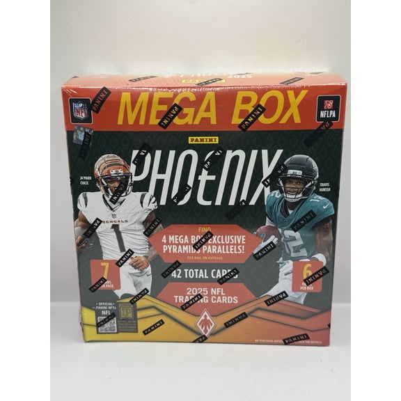 2025 Panini Phoenix Football Mega Box - Factory Sealed - Find Archetype