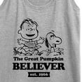 thumbnail image 3 of Peanuts - The Great Pumpkin Believer - Women's Racerback Tank Top, 3 of 6