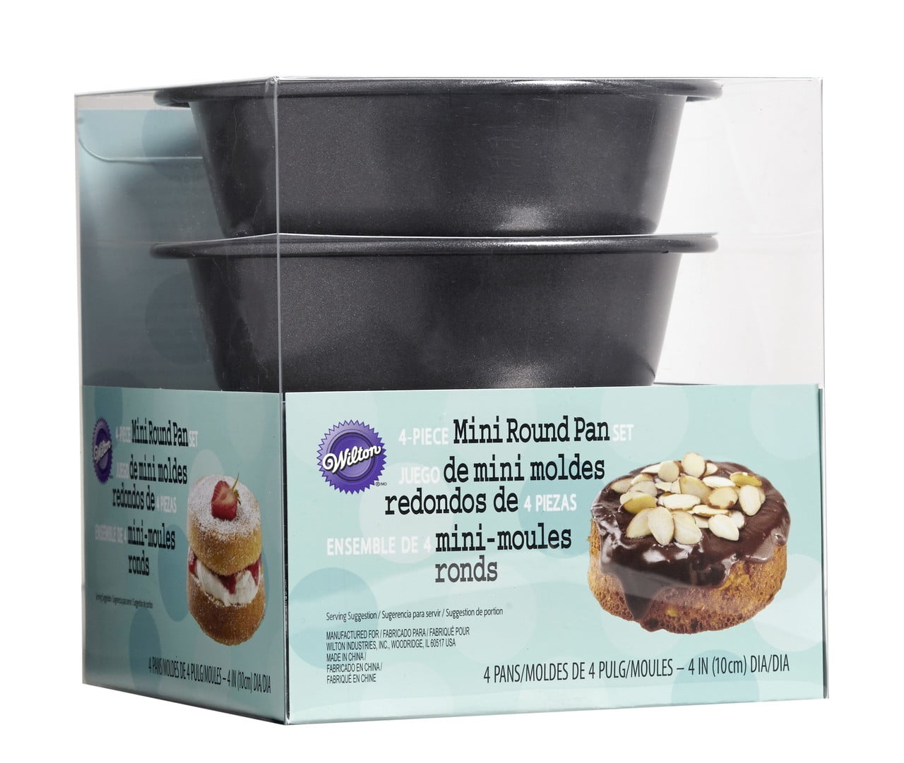 Mini Cake Pans 4/PkgRound 4" Walmart Canada