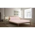 thumbnail image 4 of Royale Linens Fitted Sheet King - Brushed Hotel Quality 1800 Ultra- Soft Wrinkle & Fade Resistant - Bottom Sheet - Deep Pocket Stretches Up to 16" - Fitted Sheet Only - Elastic Sheet (King, Pink), 4 of 16