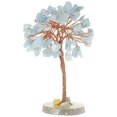 thumbnail image 2 of Woven Crystal Tree Adornment for Living Room Home Decor Blue Crystal Metal 1Pcs, 2 of 5