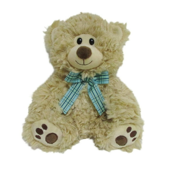 KID CONNECTION PLUSH TEDDY BEAR CAMEL,7INCH