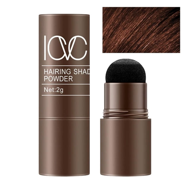 Instant Hairline Powder, Natural Plant-based Formula For Sparse Hair Coverage, Long-lasting