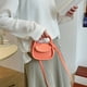 thumbnail image 2 of Sonducket Bolsas para cadáveres cruz de cuero de PU marrón negro compactas y portátiles para un fácil acceso al color disponible Bolsas de mensajero y de hombro naranja, 2 of 6