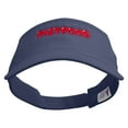 thumbnail image 5 of Joyful Fast Food Logo Embroidered Pro Style Cotton Twill Washed Visor - Navy OSFM, 5 of 5