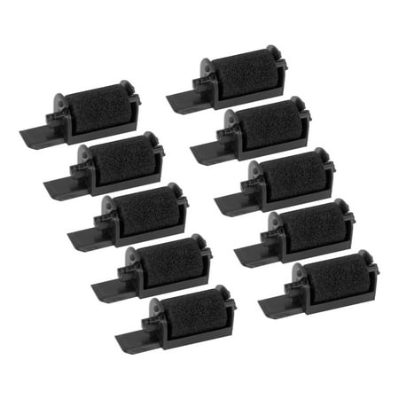 - Speedy Inks Compatible Ink Roller Replacement for Casio IR-40 |CP-16 (Black, 10-Pack)