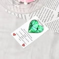 thumbnail image 6 of Pocket Hug Heart Stone Gifts for Daughter Son Birthday Graduation Gift for Friends Sister Inspirational Motivational Gifts for Granddaughter Grandson Mom Dad Green Pocket Hug Token for Couple Gift, 6 of 6