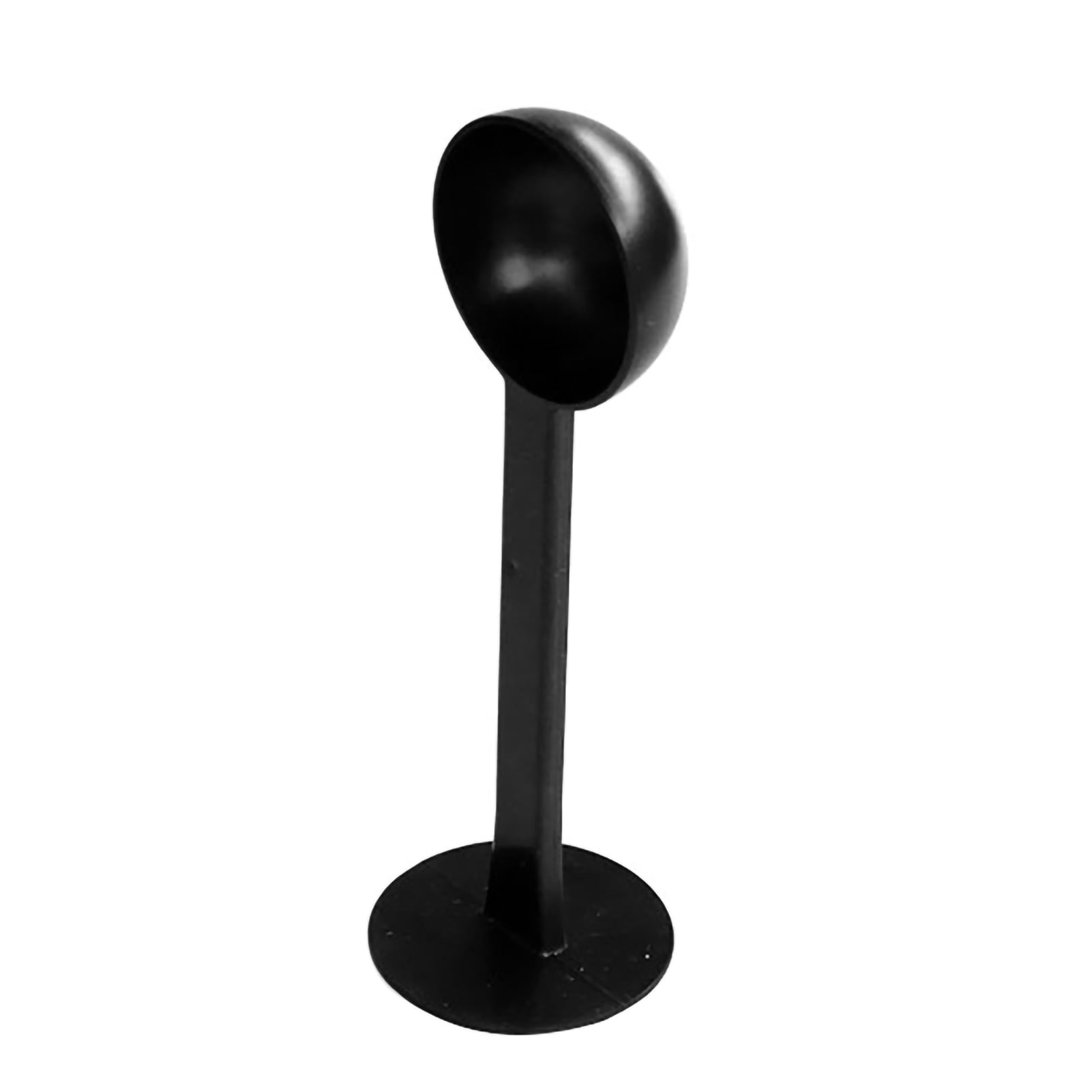 2-in-1 Black Espresso Coffee Bean Spoon & Tamper - Measuring Scoop And Tamping Tool For Coffee & Tea