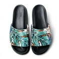 thumbnail image 4 of CMR CHAMARIPA Height Increasing Slides Sandals For Men - High Heel Sandals For Men - Rainforest Pattern Slides Sandals 6 CM / 2.36 Inches, 4 of 9
