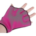 thumbnail image 2 of Guantes acuáticos, 1 par, guantes de natación palmeados, remos de entrenamiento de resistencia al agua, equipo de buceo ajustable para adultos, 2 of 4