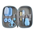 thumbnail image 1 of Set de manicura Kit de aseo portátil para bebés Juego de cuidado de seguridad para bebés Cortaúñas Lima de uñas Cepillo Peine Aspirador nasal Tijeras Termómetro electrónico Cepillo de dientes para ded Tomshoo Set de manicura, 1 of 7