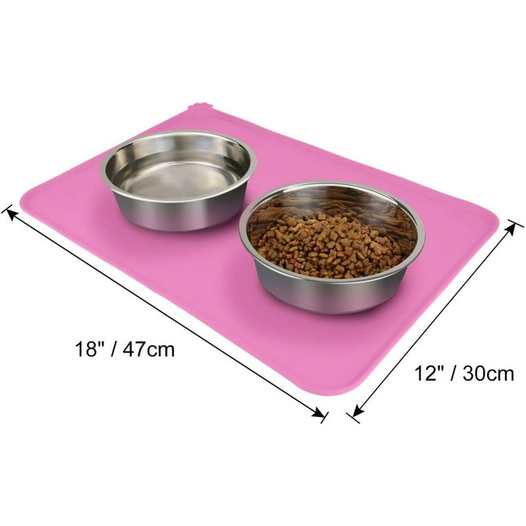 Non slip dog bowl mat cheap